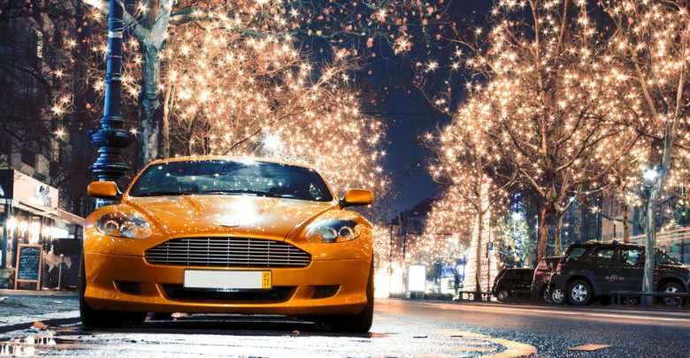 Christmas car