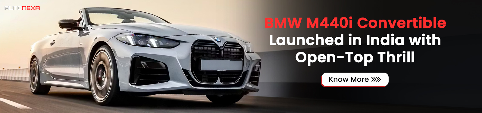 BMW M440i Convertible Launched in India with Open-Top Thrill