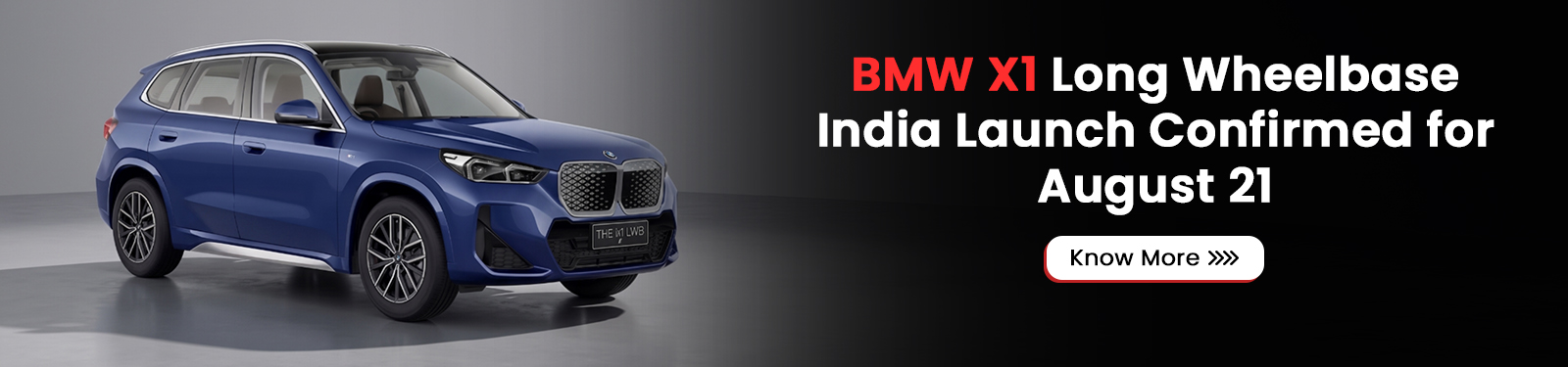 BMW X1 Long Wheelbase India Launch Confirmed for August 21