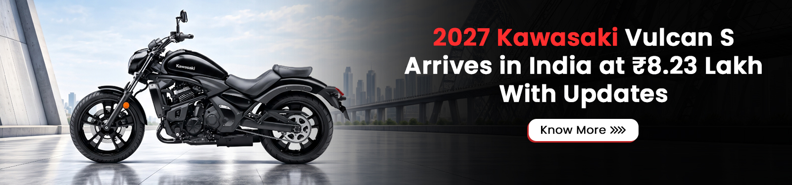 2027 Kawasaki Vulcan S Arrives in India at ₹8.23 Lakh With Updates