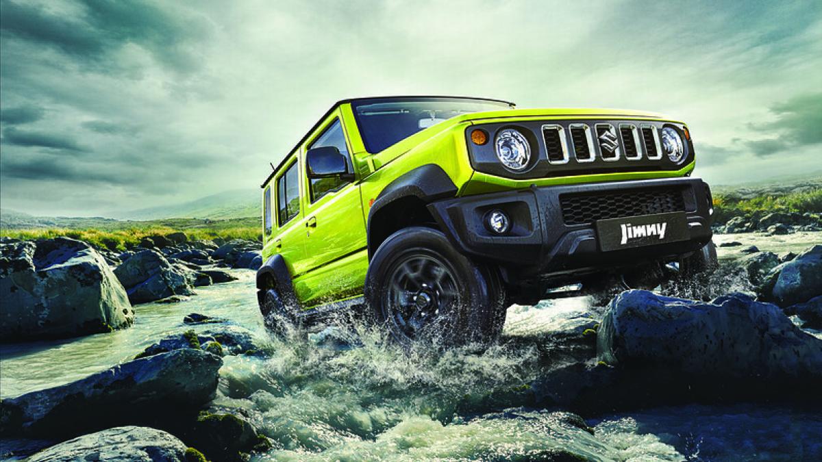 Maruti Suzuki Jimny, Maruti Suzuki Jimny 2023,2023 Maruti Suzuki Jimny,Maruti Suzuki, Jimny, Lifestyle SUV, Mahindra and Mahindra, Auto Expo, Fronx, Sports Utility vehicle, Compact SUV