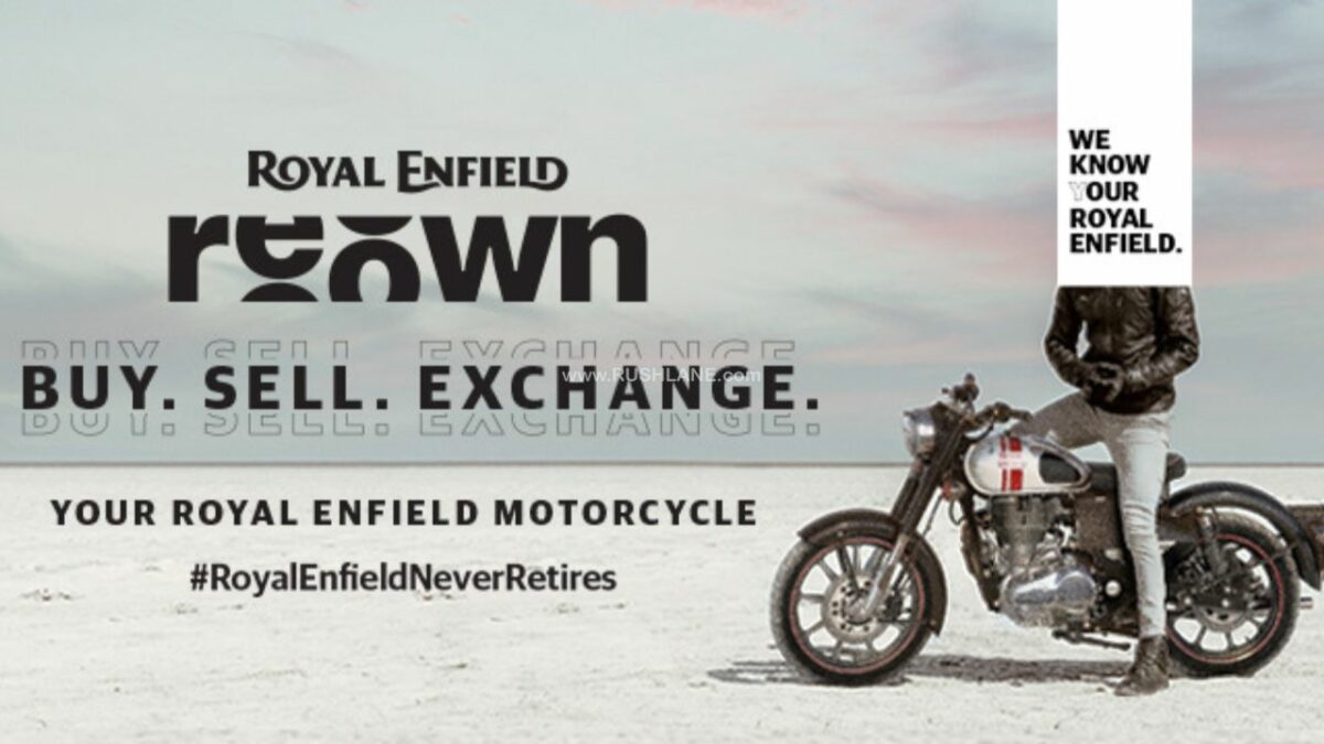 Royal Enfield Reown,Royal Enfield pre-owned bikes, Royal Enfield Reown business model,Royal Enfield second hand business