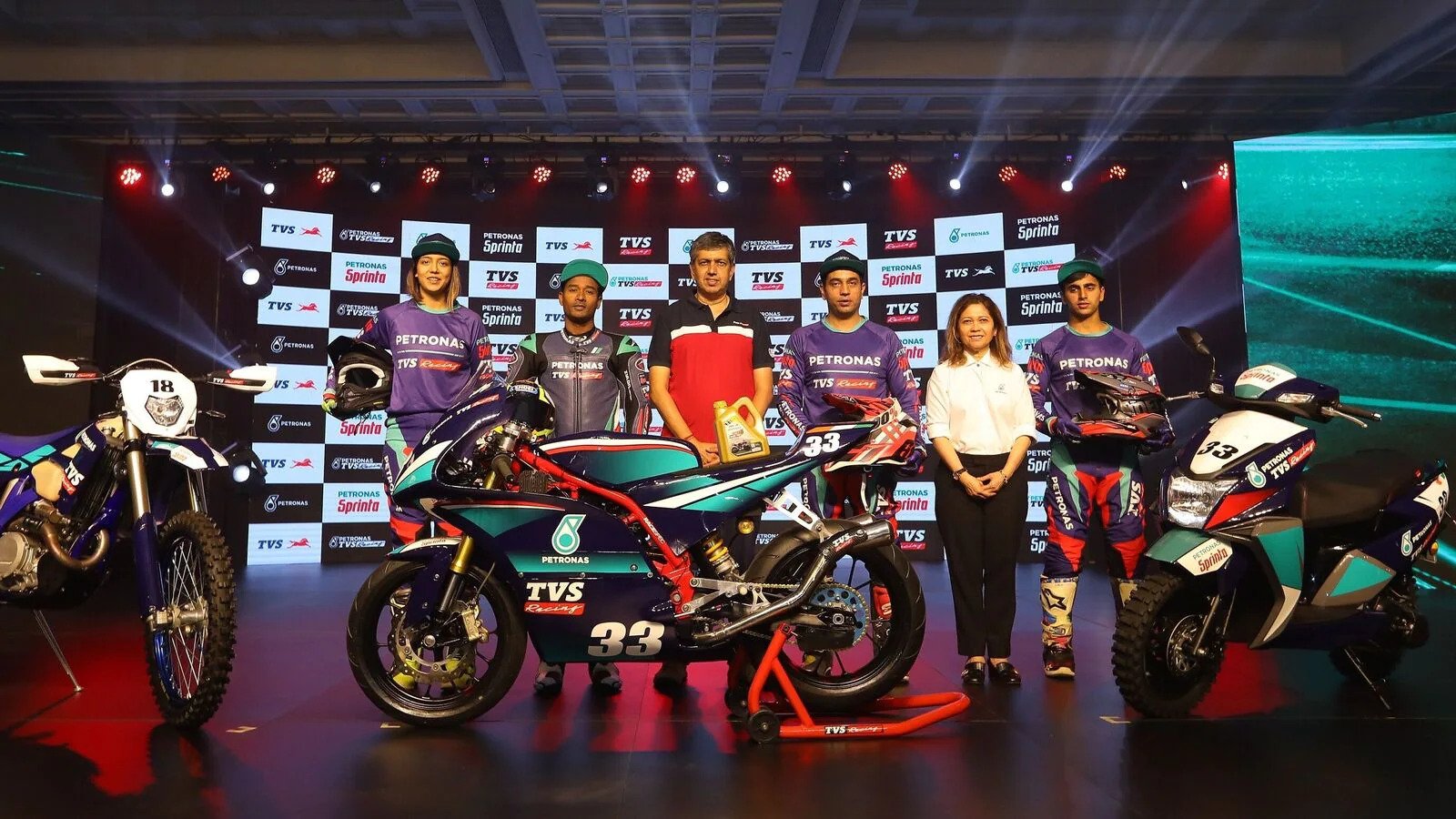 TVS Motor Company and PETRONAS partner to form PETRONAS TVS Racing Team ...