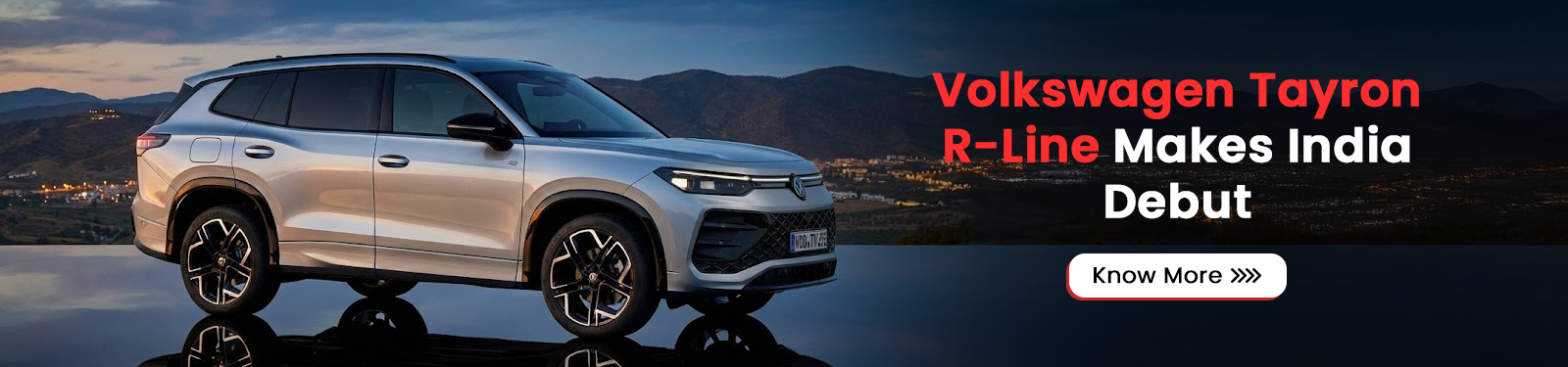 Volkswagen Tayron R-Line Makes India Debut