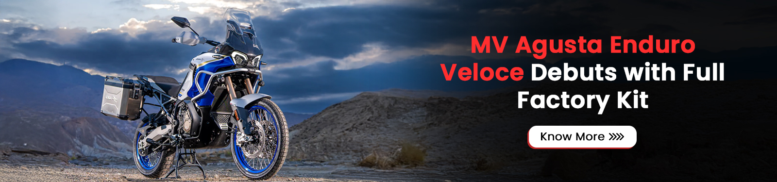 MV Agusta Enduro Veloce Debuts with Full Factory Kit