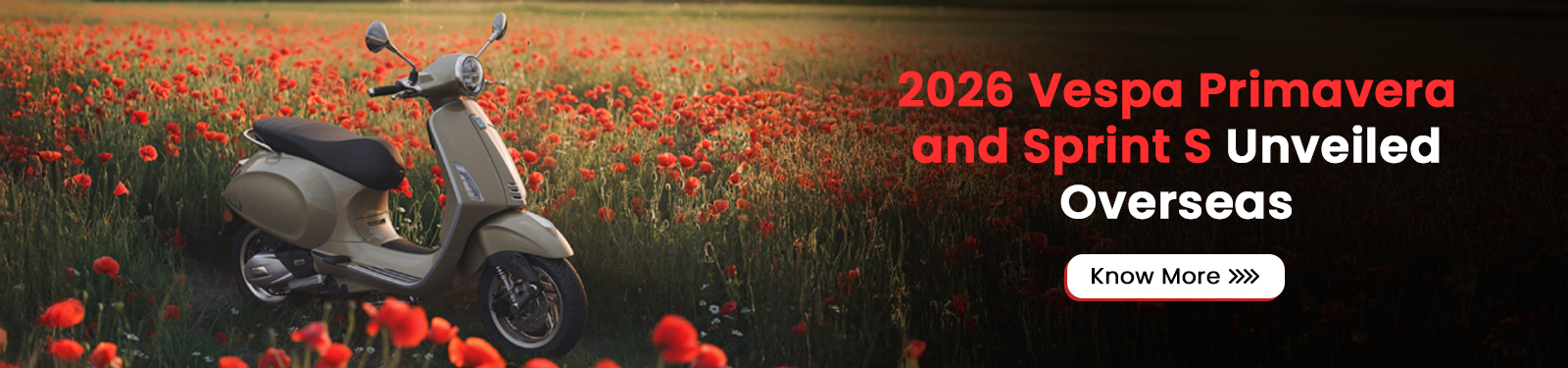 2026 Vespa Primavera and Sprint S Unveiled Overseas