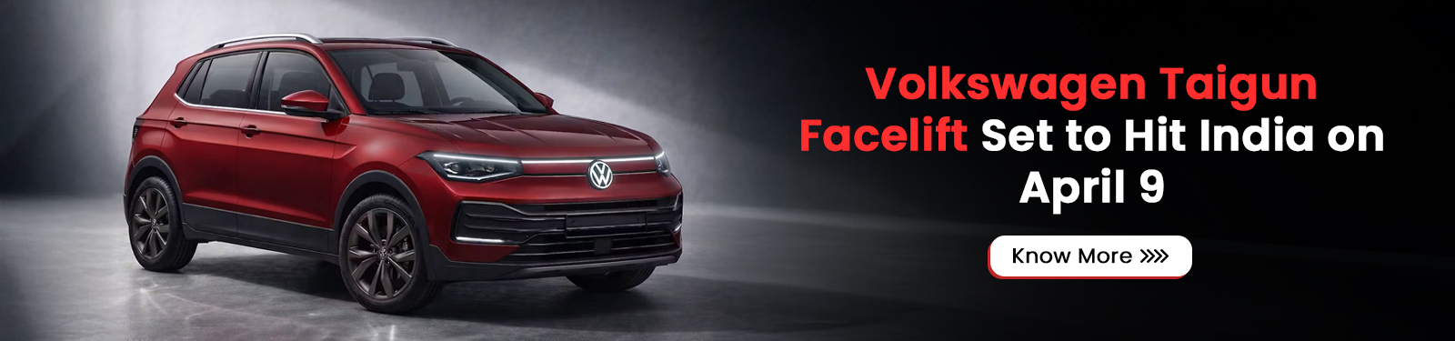 Volkswagen Taigun Facelift Set to Hit India on April 9