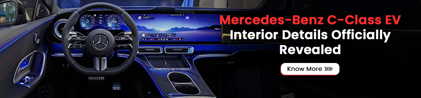 Mercedes-Benz C-Class EV Interior Details Officially Revealed