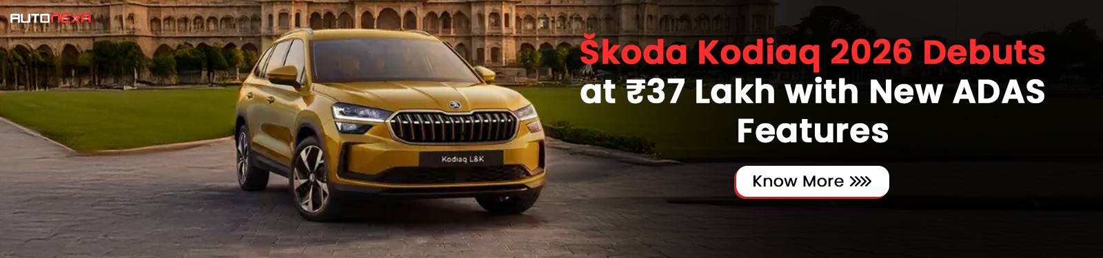 Skoda Kodiaq 2026 Debuts at ₹37 Lakh with New ADAS Features