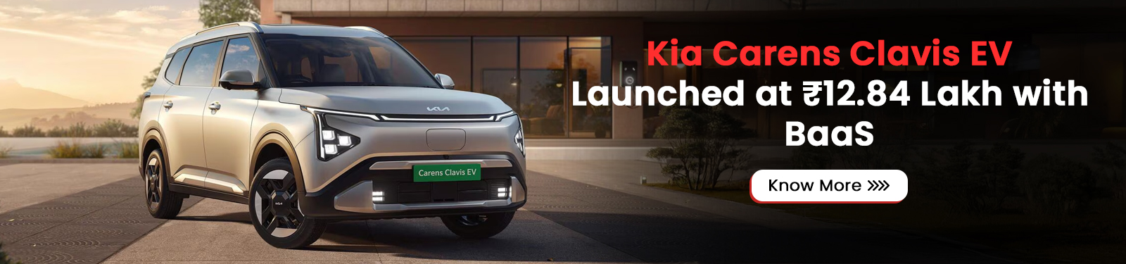Kia Carens Clavis EV Launched at ₹12.84 Lakh with BaaS