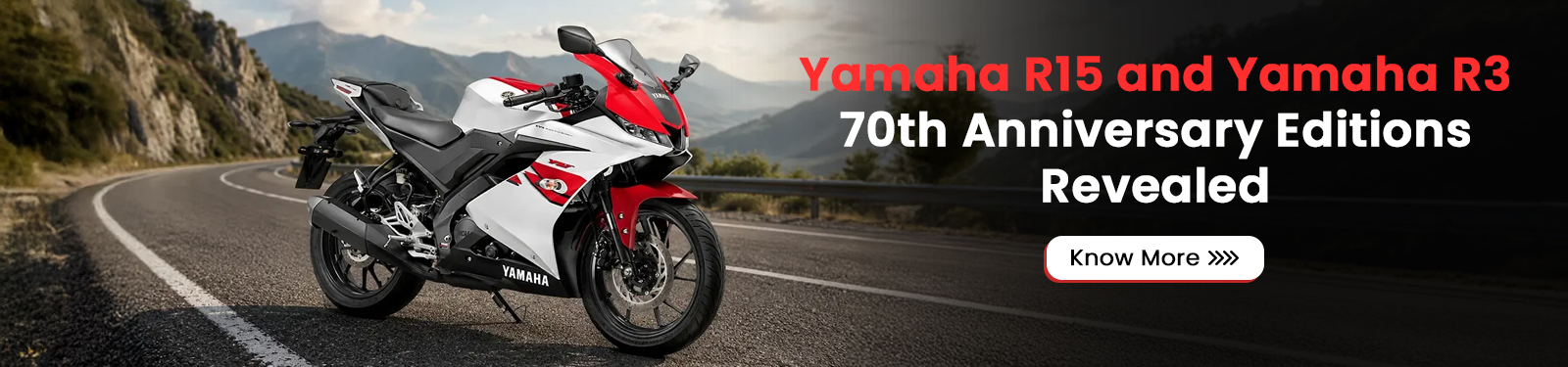 Yamaha R15 and Yamaha R3 70th Anniversary Editions Revealed