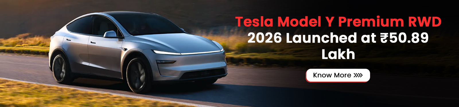 Tesla Model Y Premium RWD 2026 Launched at ₹50.89 Lakh