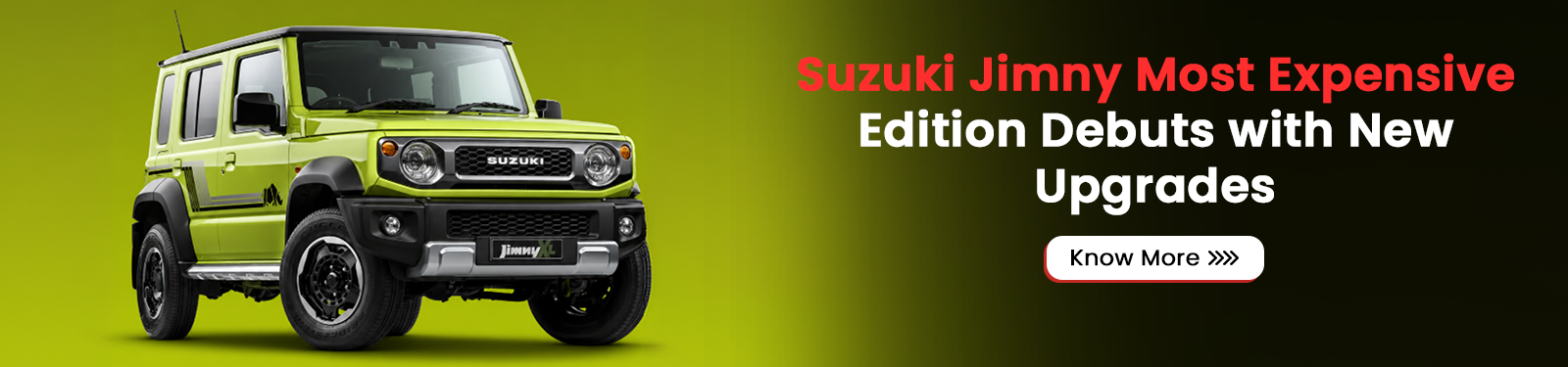 Suzuki Jimny Most Expensive Edition Debuts with New Upgrades