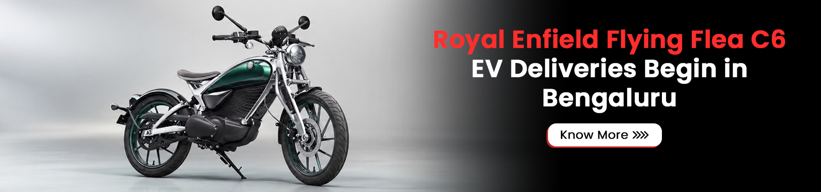Royal Enfield Flying Flea C6 EV Deliveries Begin in Bengaluru