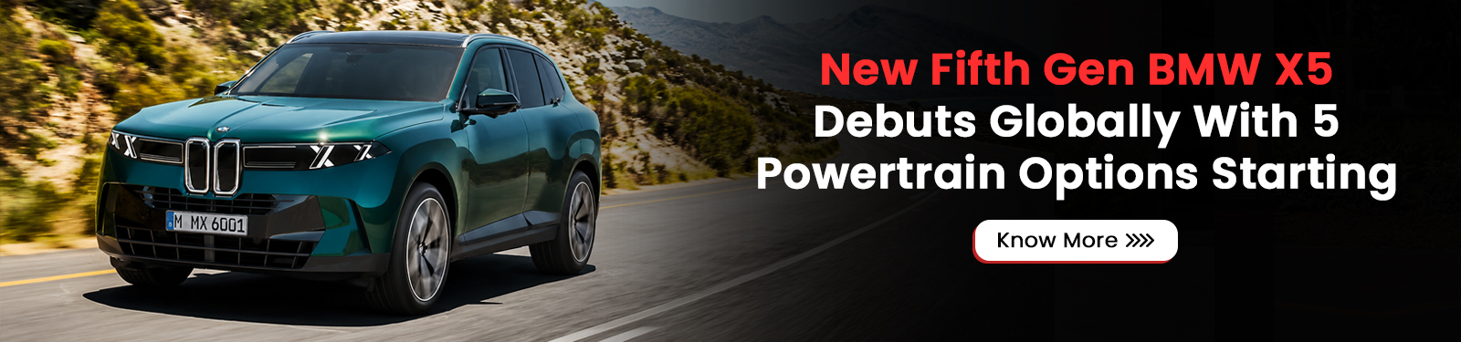 New Fifth Gen BMW X5 Debuts Globally With 5 Powertrain Options