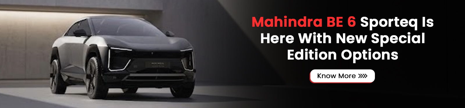 Mahindra BE 6 Sporteq Is Here With New Special Edition Options