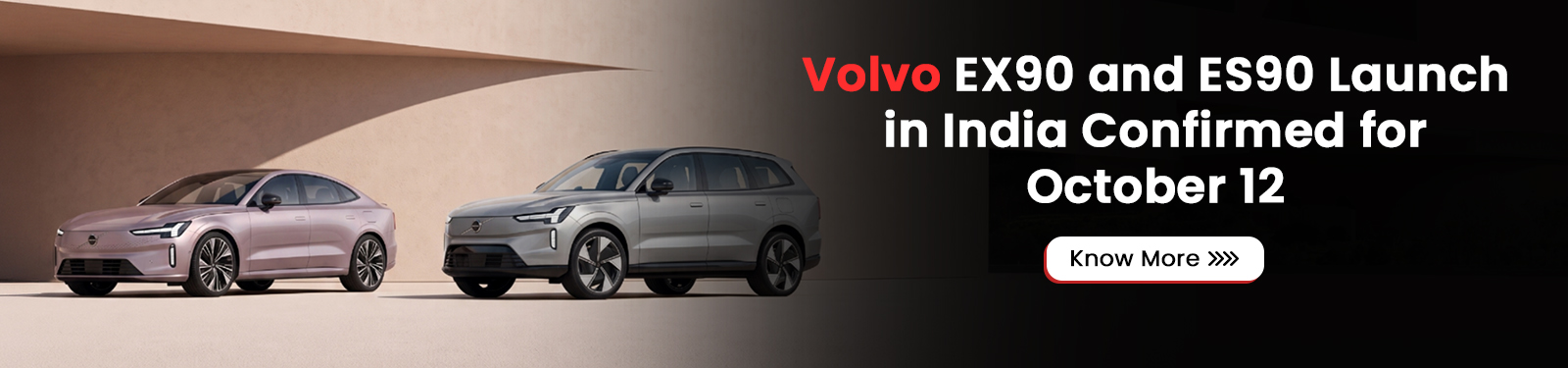 Volvo EX90 and ES90 Launch in India Confirmed for October 12