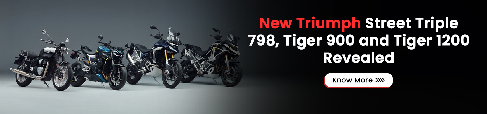 New Triumph Street Triple 798, Tiger 900 and Tiger 1200 Revealed