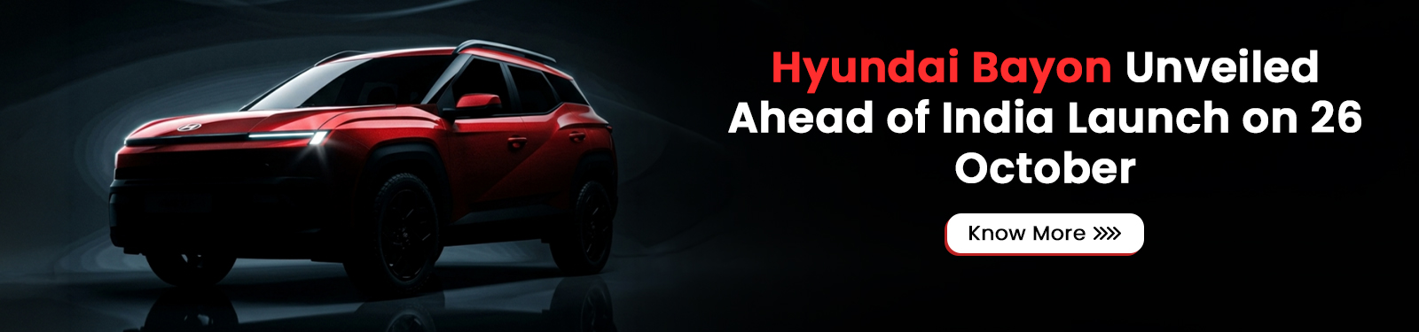 Hyundai Bayon Unveiled Ahead of India Launch on 26 October