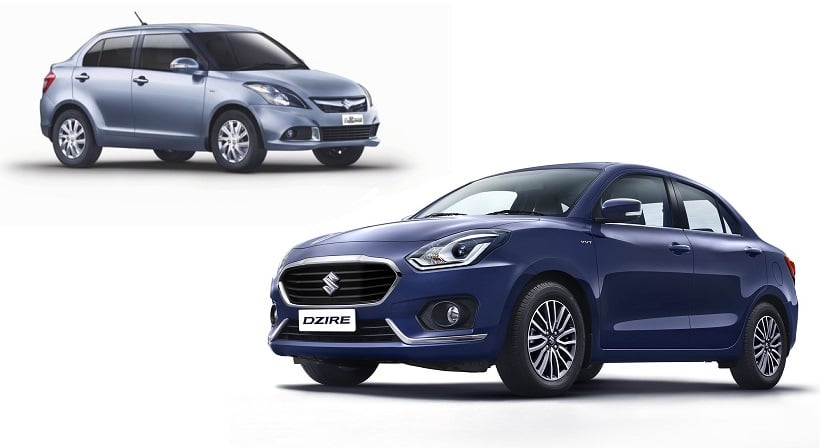 Prices of swift Dzire