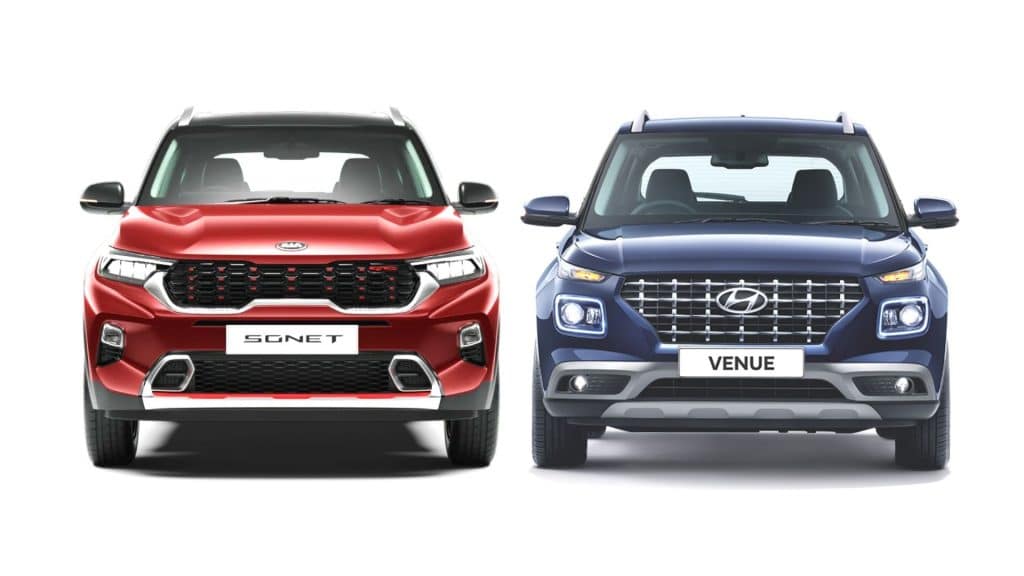 KIA SONET VS HYUNDAI VENUE