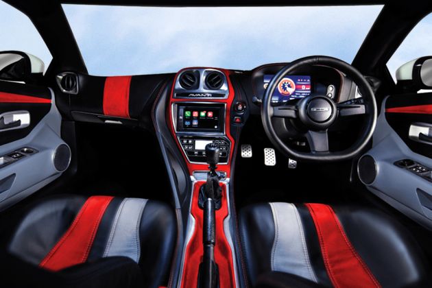 DC Avanti car Interior