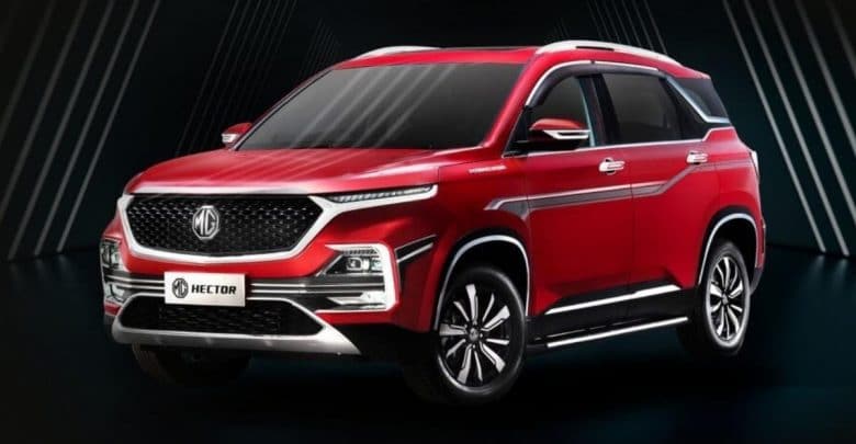 MG Hector Facelift