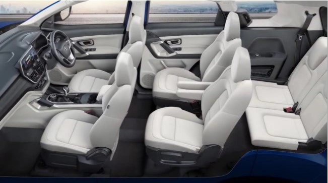 2021 Tata Safari Seating Layout