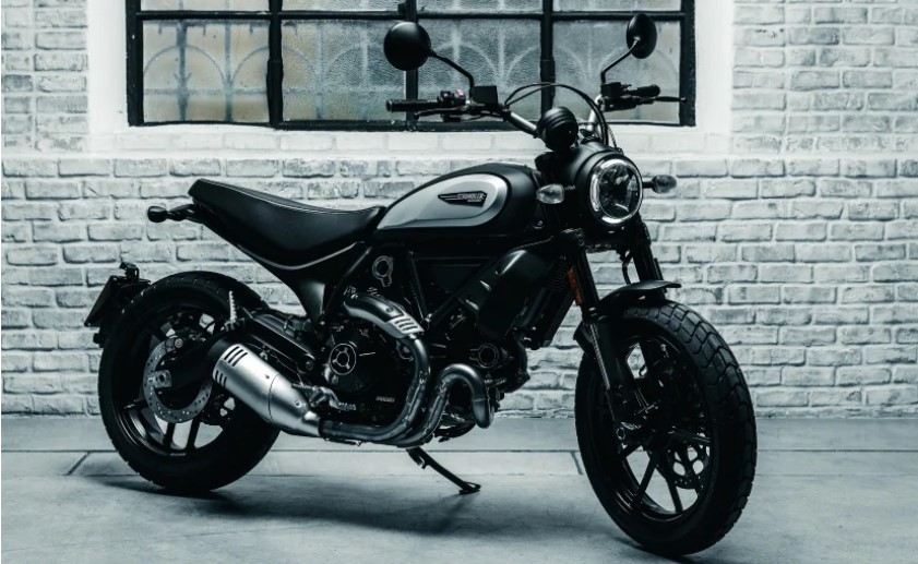 BS6 Ducati scrambler icon dark