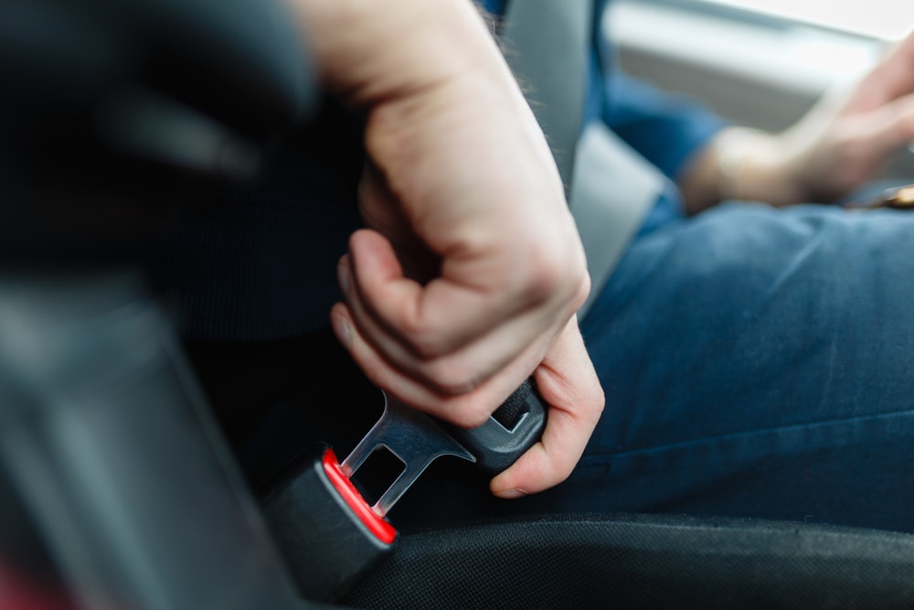 Use a seatbelt to avoid road accidents
