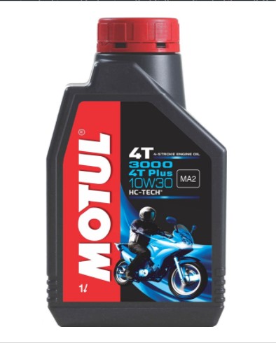 Motul 3000 4T Plus 10W30 Engine Oil for Bikes