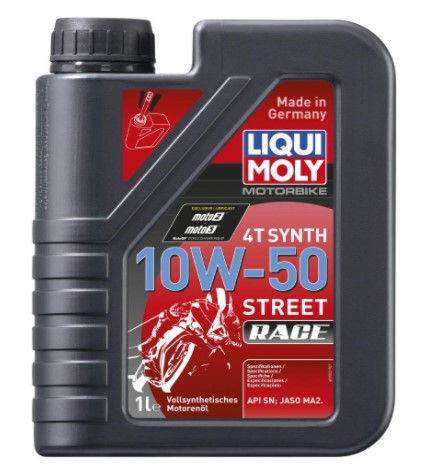  Liqui Moly 10W50 Street Race Fully Synthetic Engine Oil For Bikes