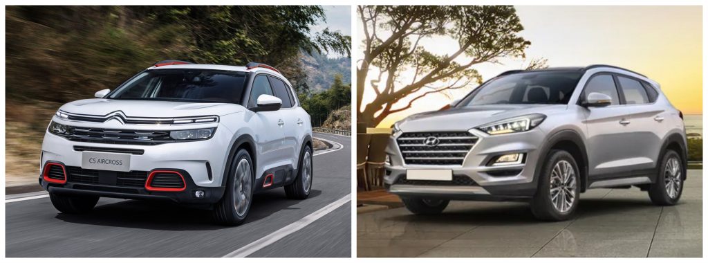 Citroen C5 Aircross Vs Hyundai Tucson