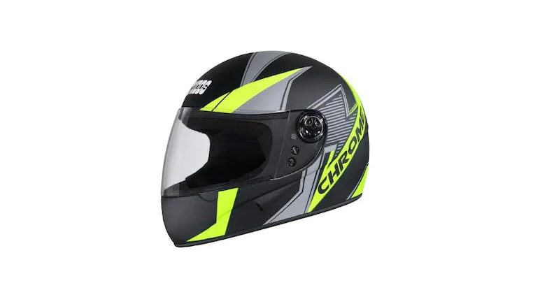 Studds Chrome D5 Decor Helmet