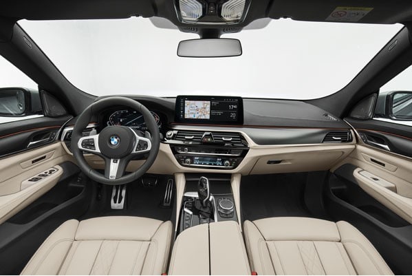 BMW 6 Series GT cabin