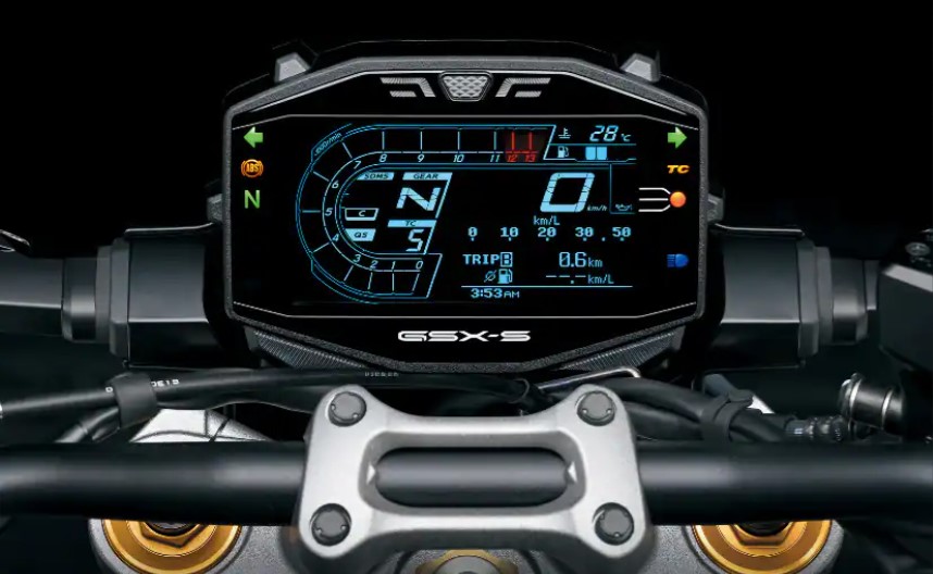 Suzuki GSX-S1000 speedometer