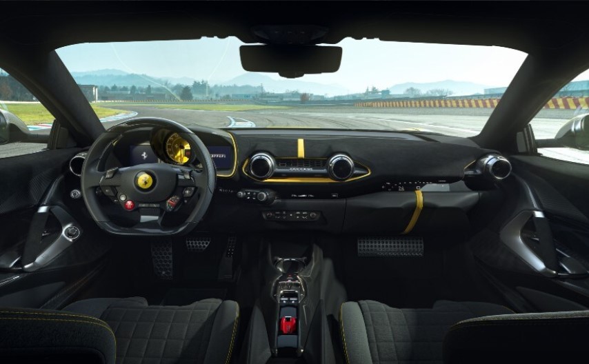 Ferrari 812 Competizione Interior