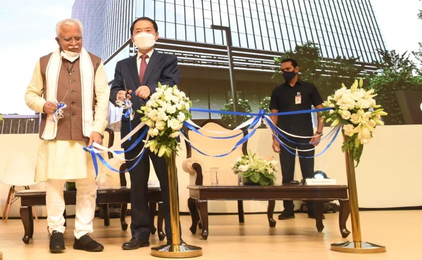 Hyundai new Headquarters was inaugurated by Manohar Lal Honorable Chief Minister of Haryana 