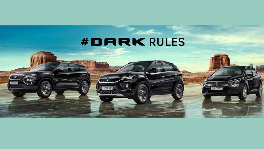 Tata Motors Introduces Altroz, Nexon And Harrier Dark Edition