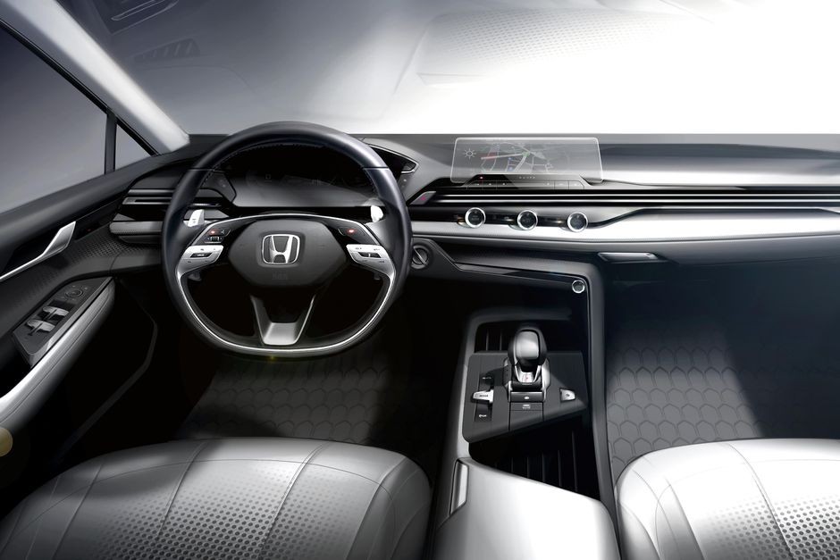 Honda N7X Interior