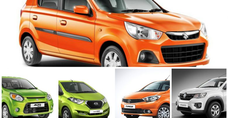 Top 10 Cheapest Cars in India 2021