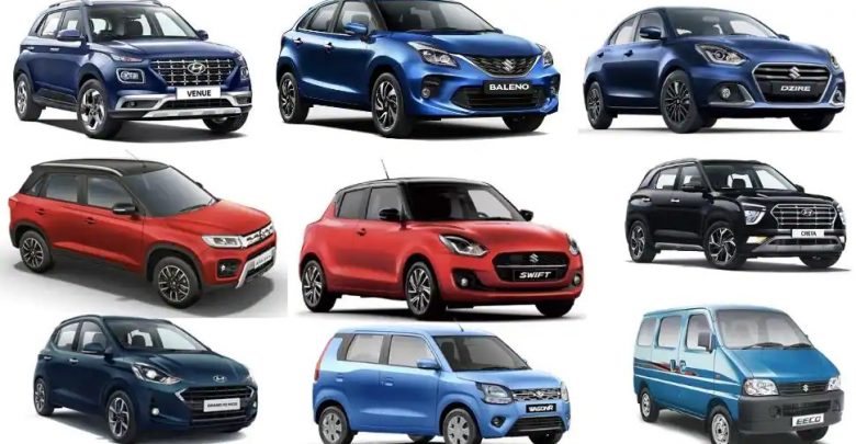 Top 10 selling cars of the last decade in India