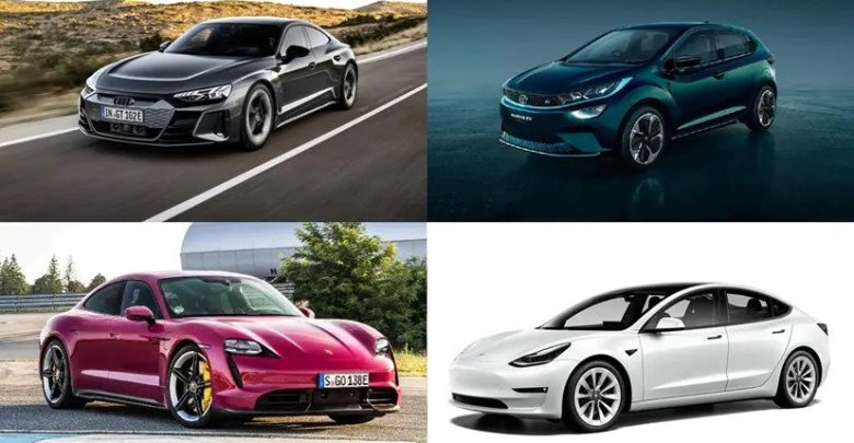 World EV Day 2021,Electric vehicles,Porsche Taycan,Tata Altroz EV,Audi e-tron GT,Tesla Model 3